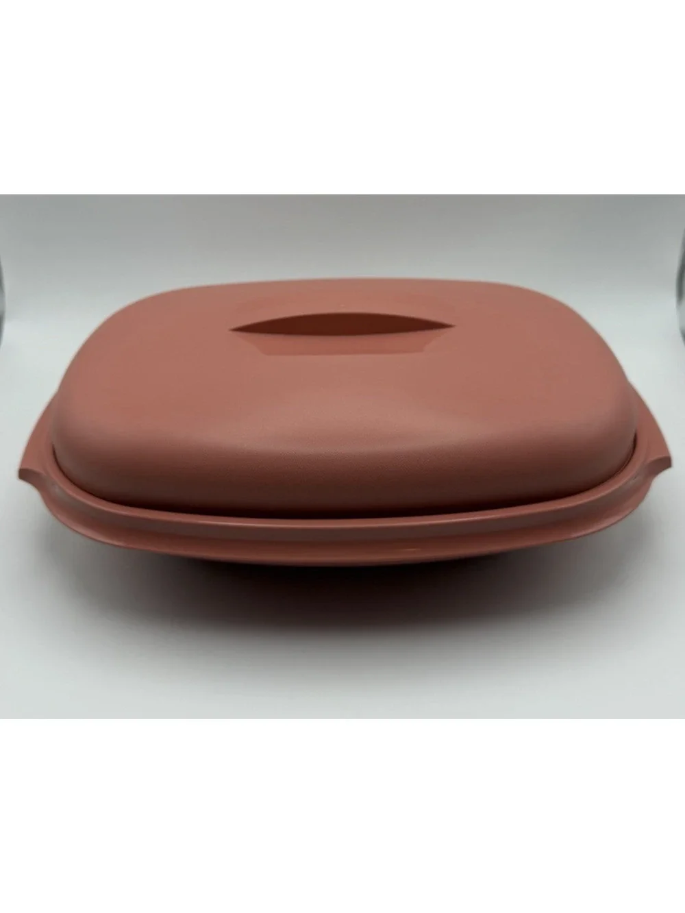 Tupperware Vintage Microwave Food Steamer 6 Cups Dusty Rose Pink 3 Piece 1273-5